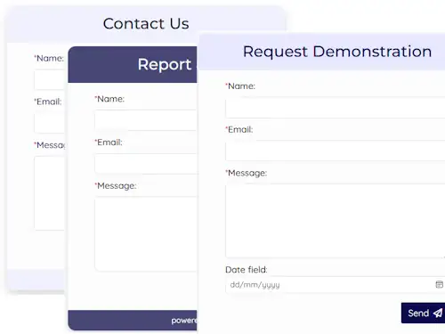 Embedded Contact Form Feature